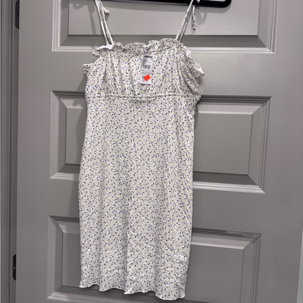 Floral Spaghetti Strap Dress